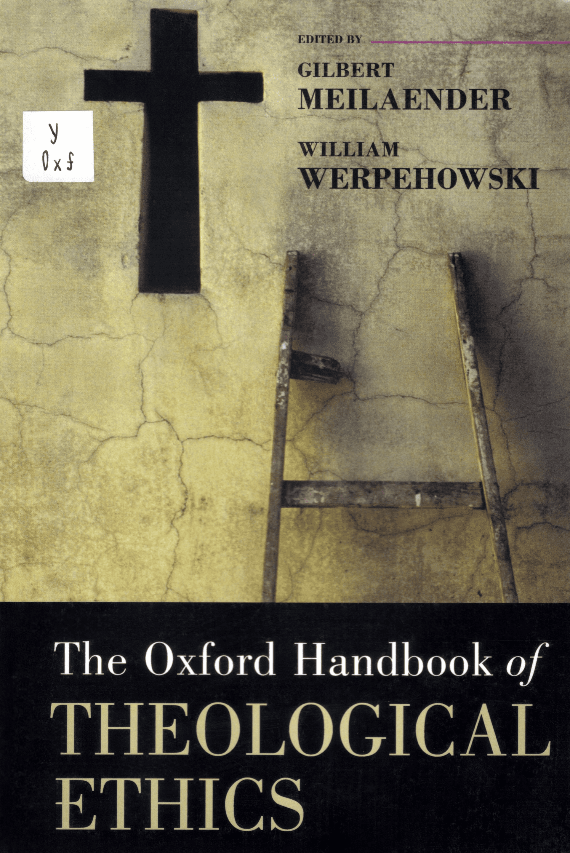 Gilbert edit. Practical Ethics Oxford Handbook. A Theology of criticism. Oxford Handbook Ethics Theory. The Oxford book of essays.
